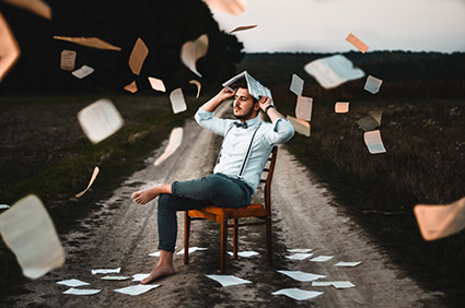 visuel des livres et nous