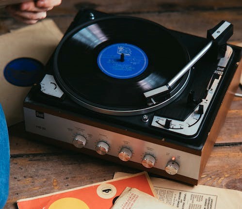 Photo platine vinyle