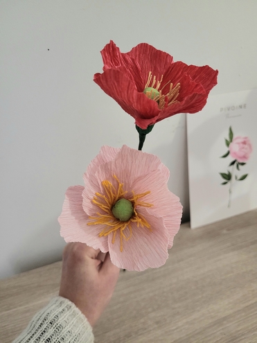 fleur papier