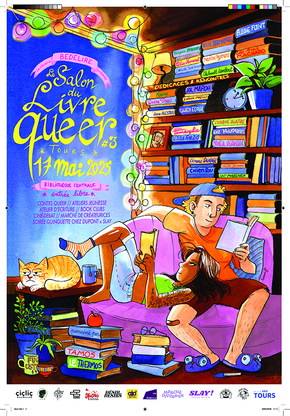salon du livre queer - tamos le thermos