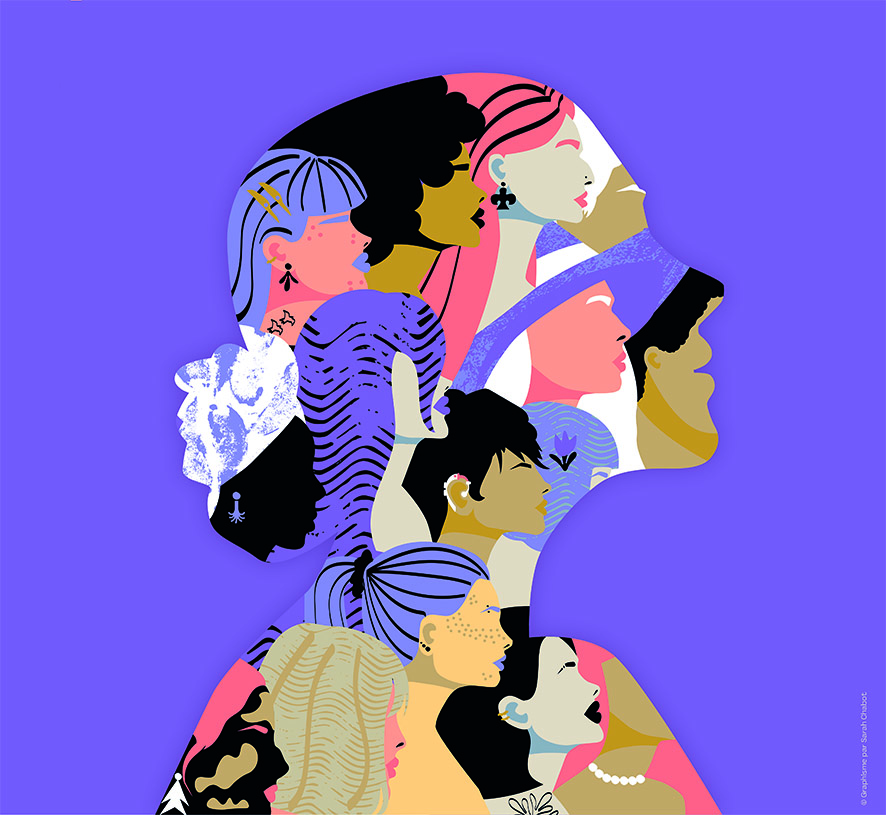 visuel contre les violences faites aux femmes