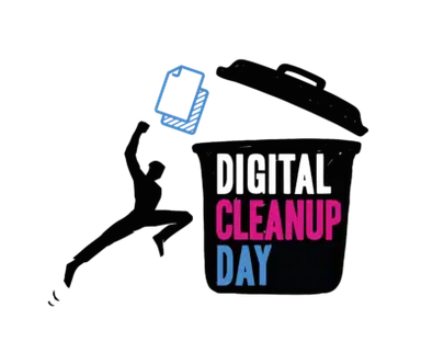 dessin d'une personne mettant des choses dans une poubelle