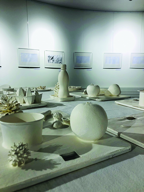 Petit musée blanc tactile