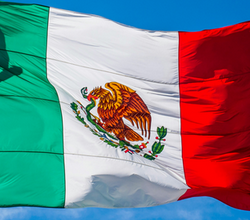 Photo du drapeau du Mexique