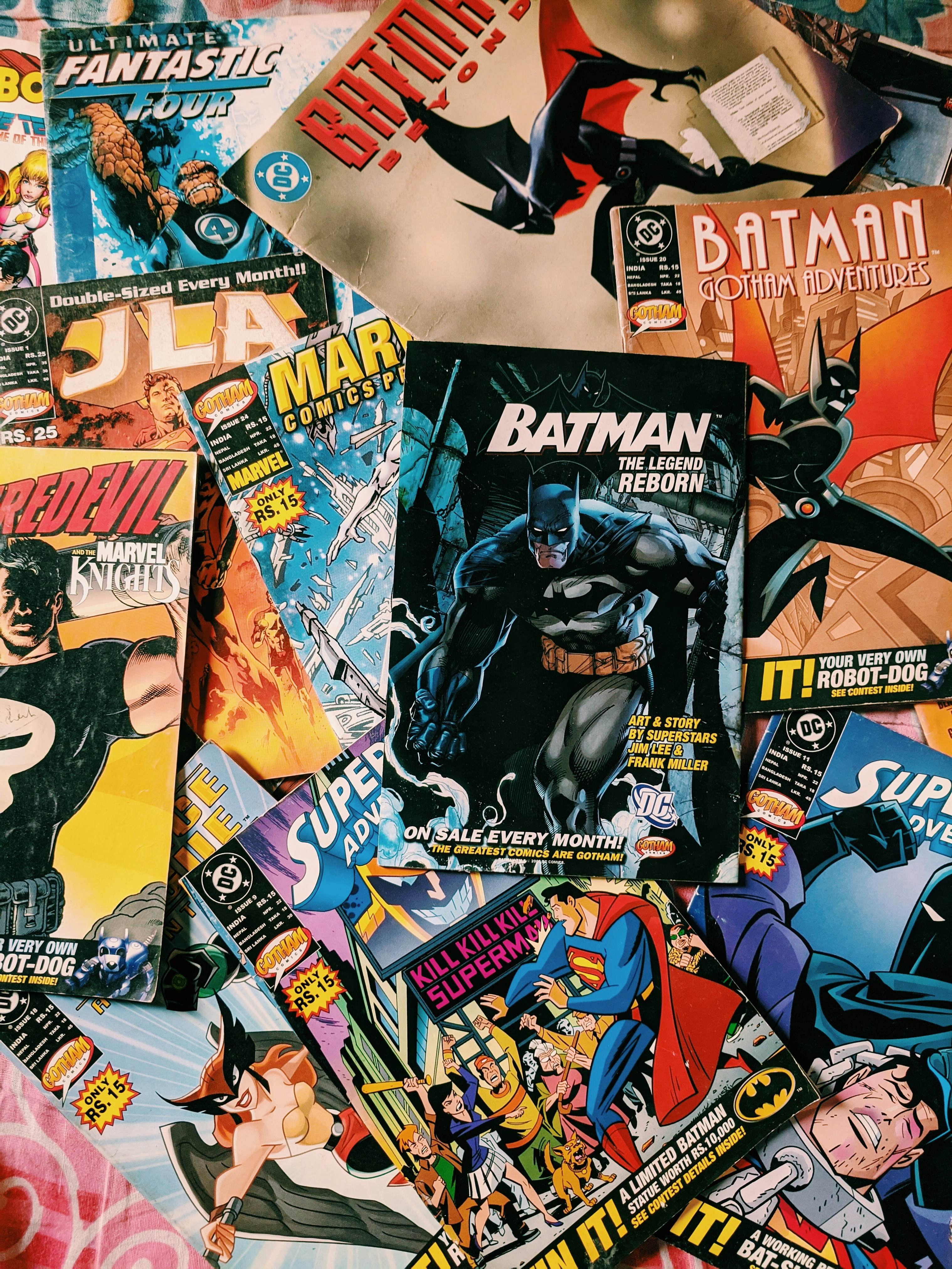 pile de comics