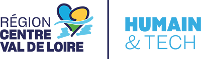 logo humain et tech. Région centre val de loire