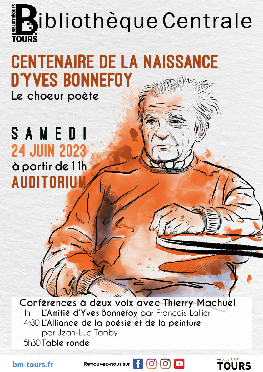 Photo Yves Bonnefoy 