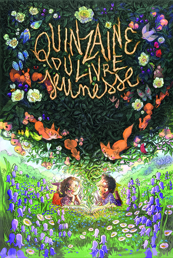 affiche quinzaine du livre