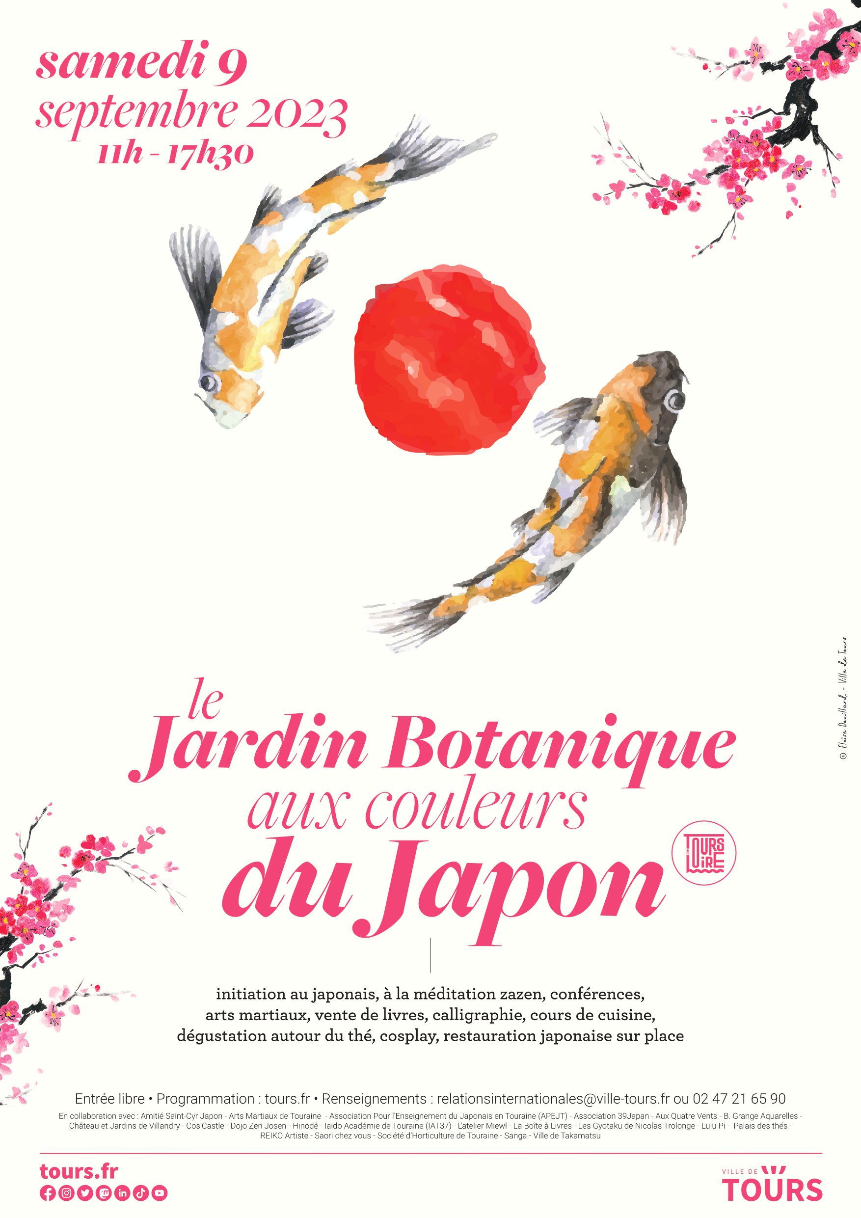 affiche couleurs du japon