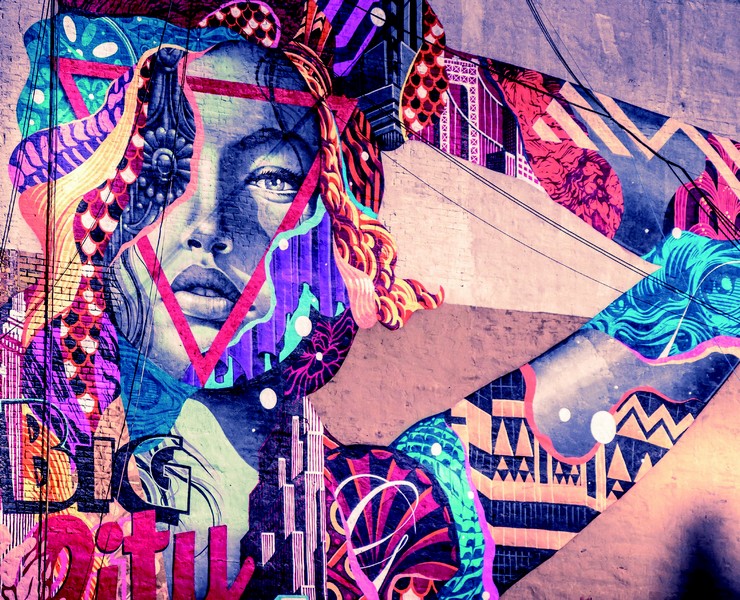 street art visuel femme