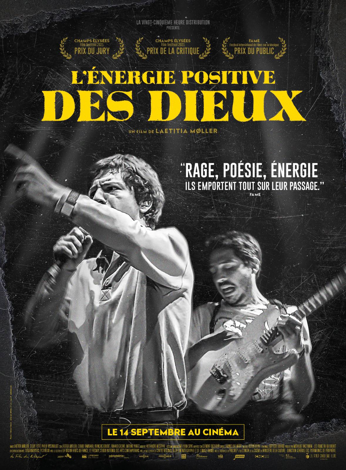 affiche énergie positive des dieux