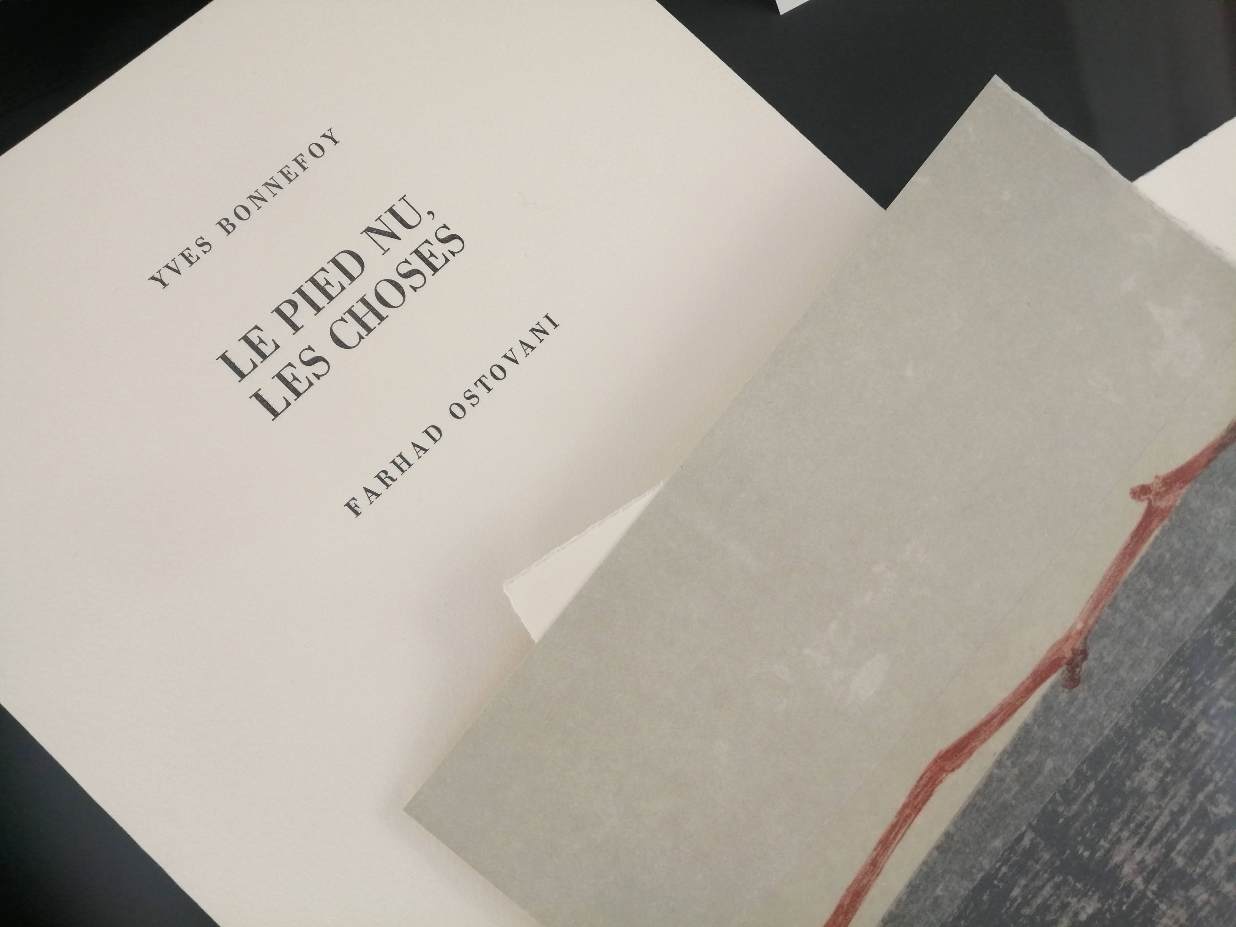 Yves Bonnefoy vitrine septembre