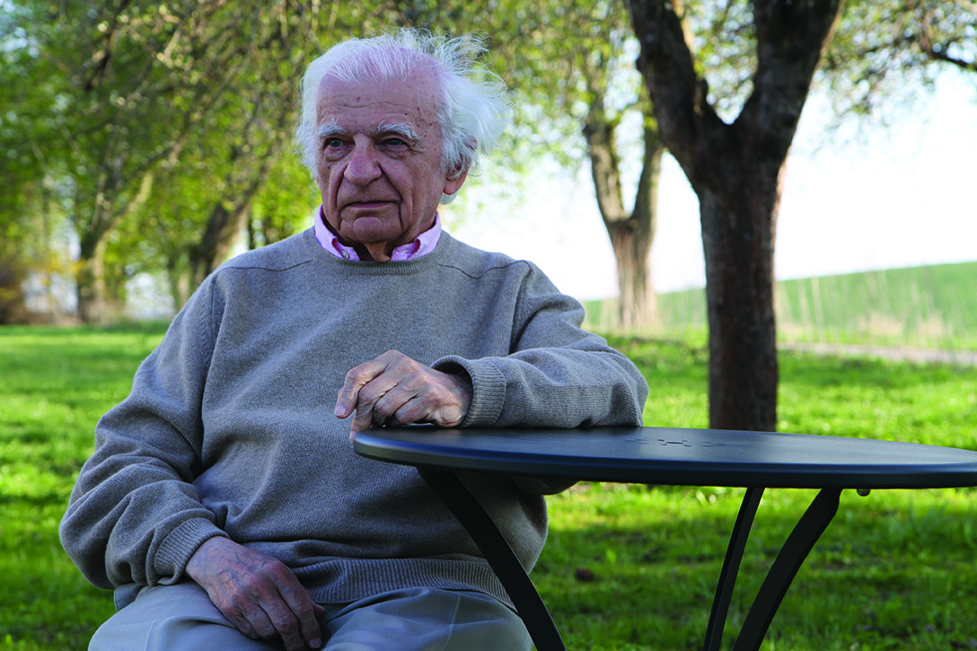 Yves Bonnefoy _ photo Mathilde Bonnefoy