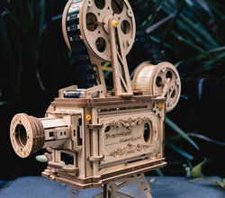une camera en bois