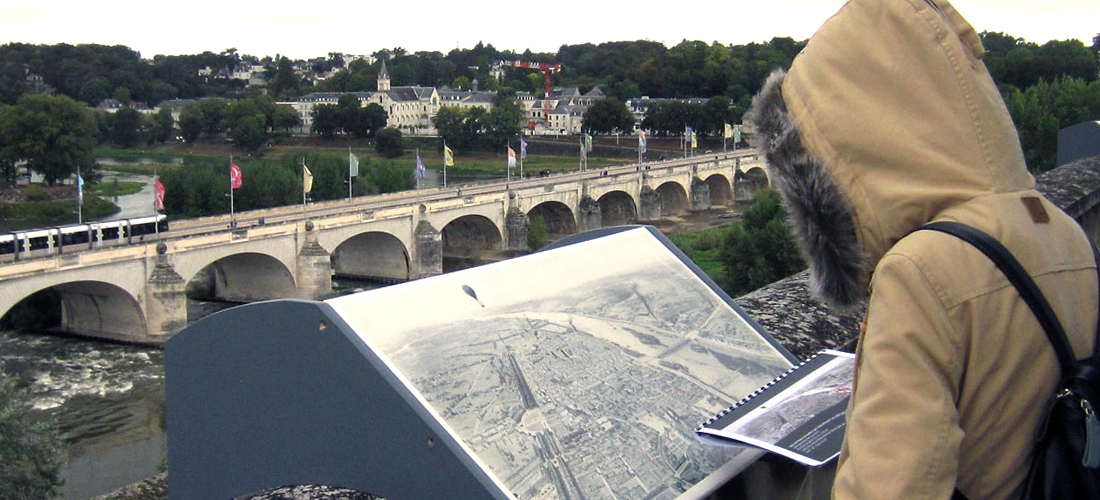 Vu d’ici, vues d’hier…. Du haut du belvédère de la bibliothèque centrale