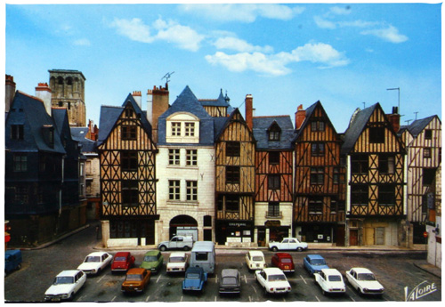 Carte postale place Plumereau